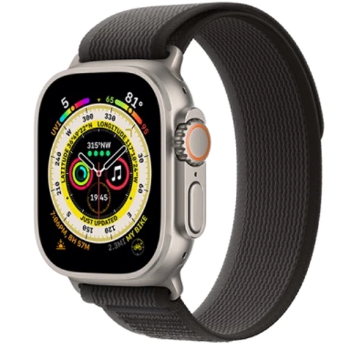 Аксесуар для Watch WIWU Trail Loop Black/Gray для Apple Watch 38/40/41mm