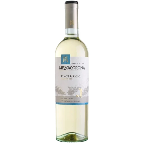 Вино Mezzacorona Pinot Grigio Trentino DOC біле сухе 12.5% 0.75 л (WNF8004305000088)