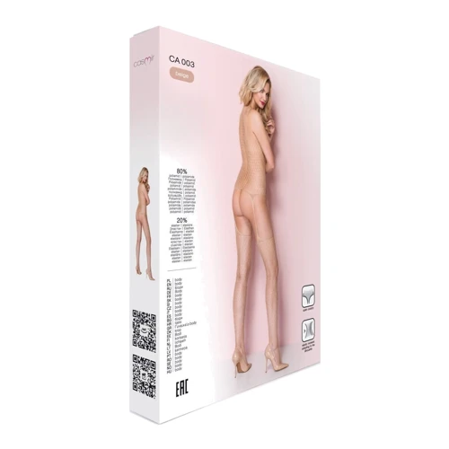 Сетчатый телесный бодистокинг Casmir CA003