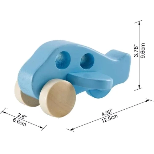 Дерев'яний літак Hape Маленький льотчик (E0050)