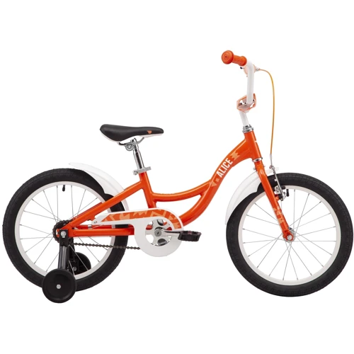 Велосипед 18" Pride ALICE 18 2021 оранжевый (SKD-54-84)