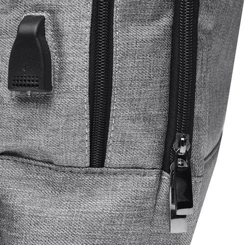 Мужской рюкзак Remoid серый (brvn01-1-gray): Фактура Матовая, Тканая