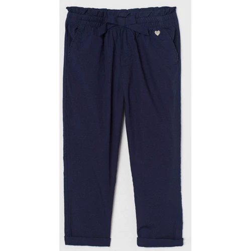 Брюки H&M 1411-8017321 92 см темно-синие