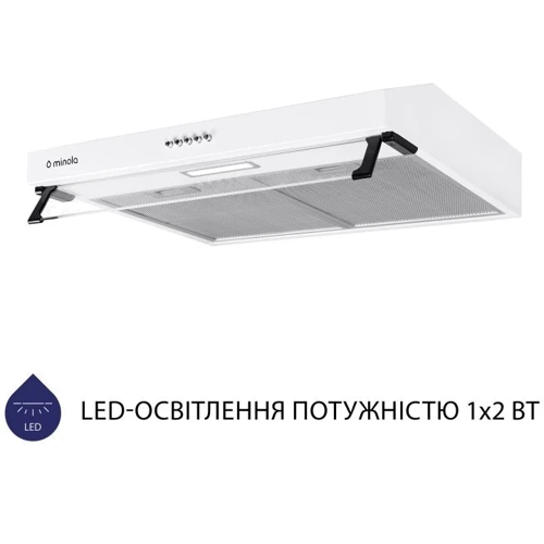 Вытяжка Minola HPL 514 WH фото 9