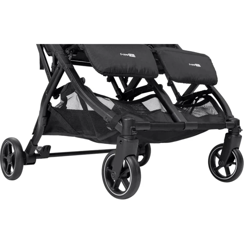Коляска детская прогулочная FreeON Active Twin Черно-зеленая (49720) фото 8