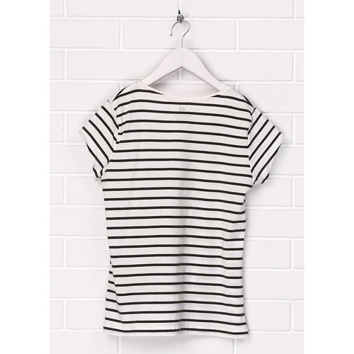 Футболка H & M 2257845 134-140 см чорно-біла: Тип футболки