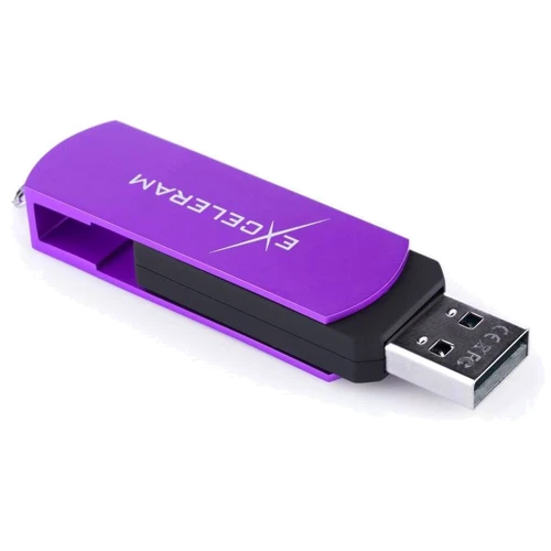 USB-флешка eXceleram 32GB P2 Series USB 3.1 Gen 1 Grape/Black (EXP2U3GPB32) фото 3