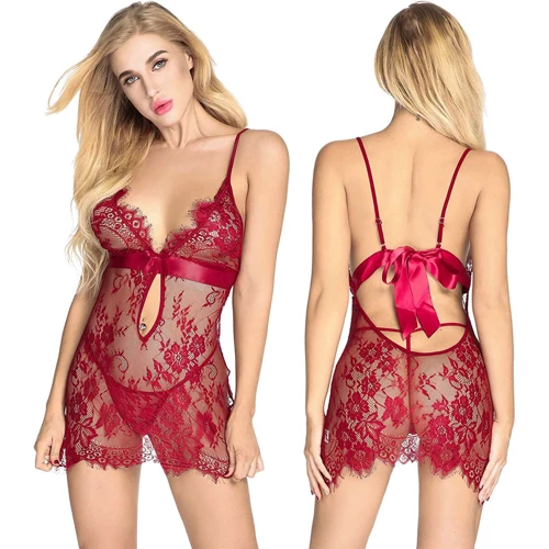 Пеньюар NDS 316-1 One Size Burgundy (22107)