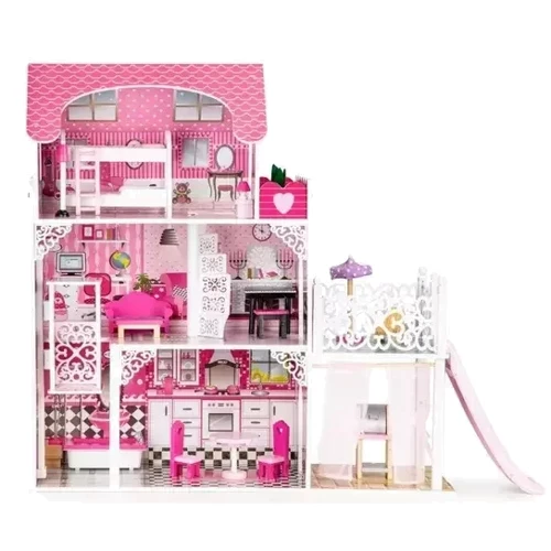Ляльковий будиночок Ecotoys XXL з гіркою (TL49059) фото 4