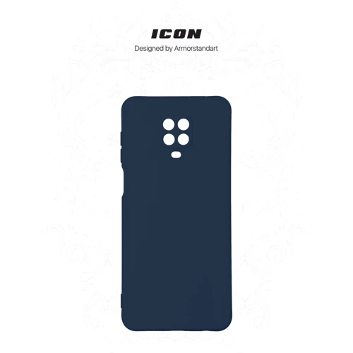 Аксесуар для смартфона ArmorStandart ICON Case Camera cover Dark Blue для Xiaomi Redmi Note 9S/Redmi Note 9 Pro/Redmi Note 9 Pro Max (ARM56605): Плівка в комплекті нет