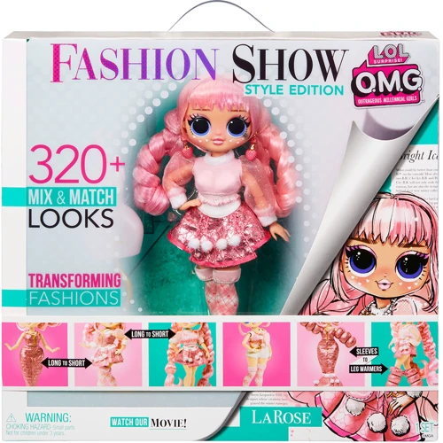 Игровой набор с куклой L.O.L. SURPRISE! серии O.M.G. Fashion Show – Стильная Ла Роуз (584322) фото 9