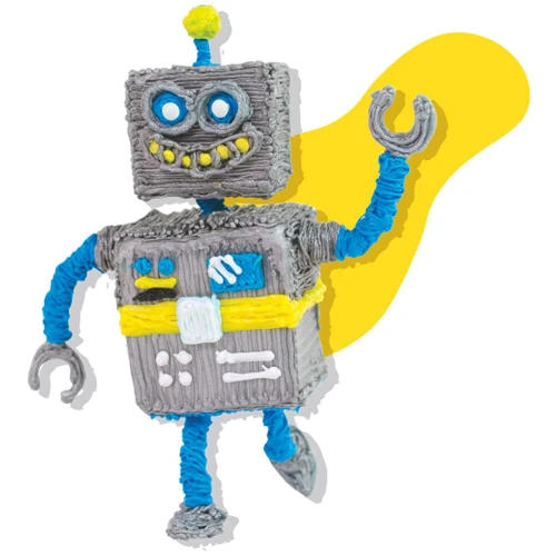3D-ручка 3Doodler Start Plus для детского творчества базовый набор - КРЕАТИВ (72 стержня) (SPLUS): Вид Творчество в 3D