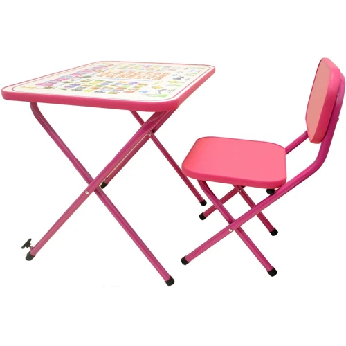 Дитяча парта OMMI Азбука Рожевий (00-00146292): Вік дитини від 3-х років