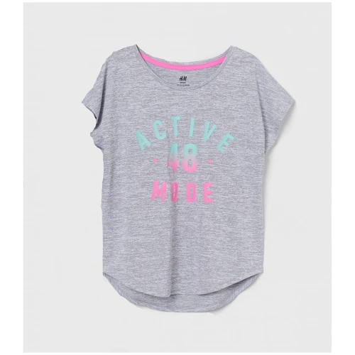 Футболка H & M 7445700 122-128 см сіра