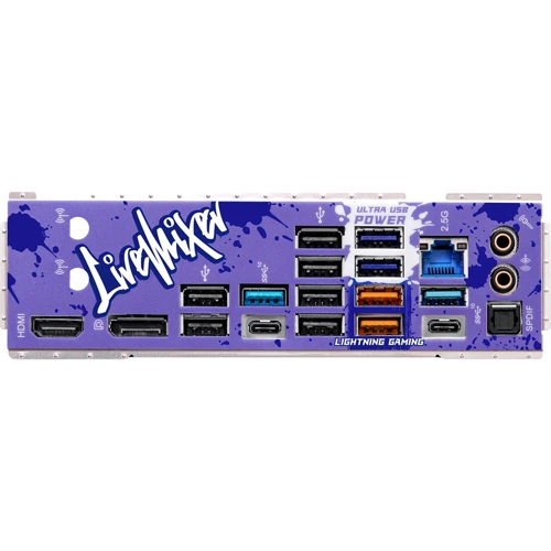 ASROCK Z790 LIVEMIXER: Дополнительно Радиатор на VRM, Поддержка UEFI, Поддержка RAID