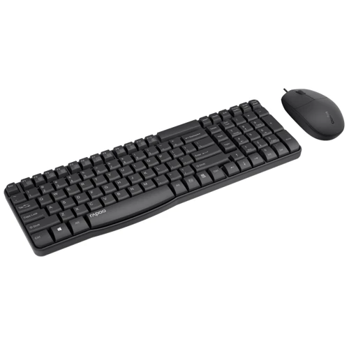 Комплект проводной RAPOO N1820 USB Black