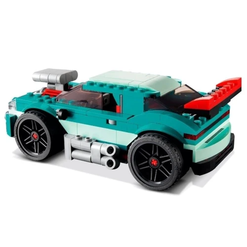 Конструктор Lego Creator 3-in-1 Уличные гонки 258 деталей (31127): Количество деталей, шт. 258
