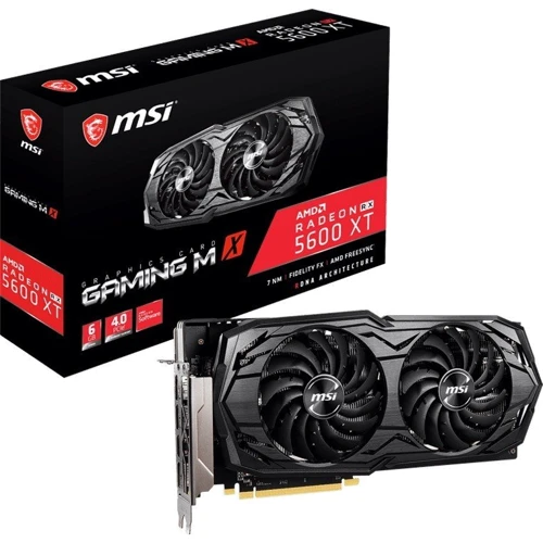 Відеокарта MSI Radeon RX 5600 XT 6GB DDR6 GAMING MX: Розрядність шини пам'яті, біт 192