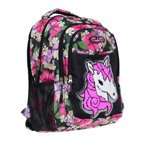 Ранец-рюкзак CLASS 9933 Unicorn, 38x28x16см