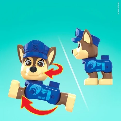 Конструктор Mega Bloks Paw Patrol Поліцейська машина Чейза (GYJ00)