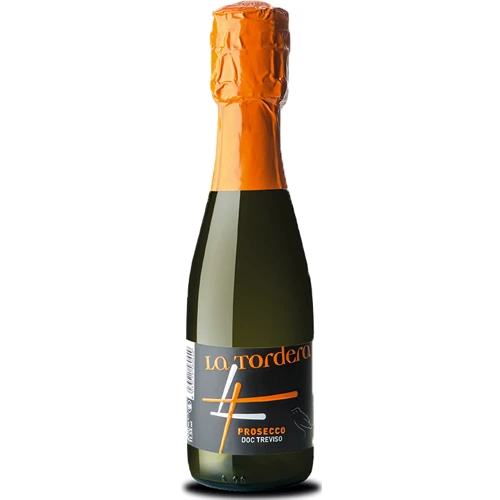 Ігристе вино La Tordera Prosecco Treviso Doc Spumante Brut, біле брют, 0.2л 11.5% (STA8033011560449)