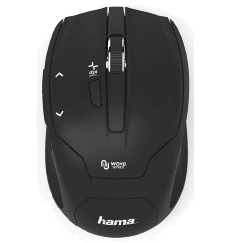 Мышь HAMA Milano WL Black (00182639)