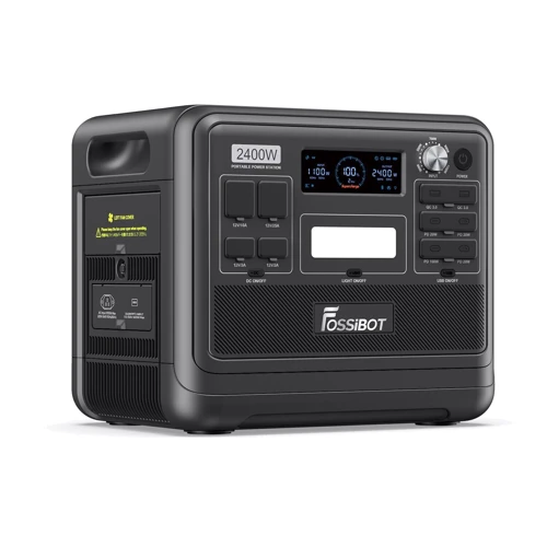 Зарядная станция Fossibot F2400 2048Wh 2400W Black: Количество розеток 220V 3