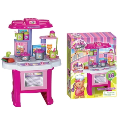 Игровой набор кухня DI YUAN Toys 16641G с плитой и духовкой: Производитель DI YUAN Toys
