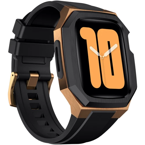 Аксессуар для Watch Fluororuuber with Stainless Stell Case Black/Gold (FLS181117) for Apple Watch 44/45/49mm Ultra: Производитель Lunatik
