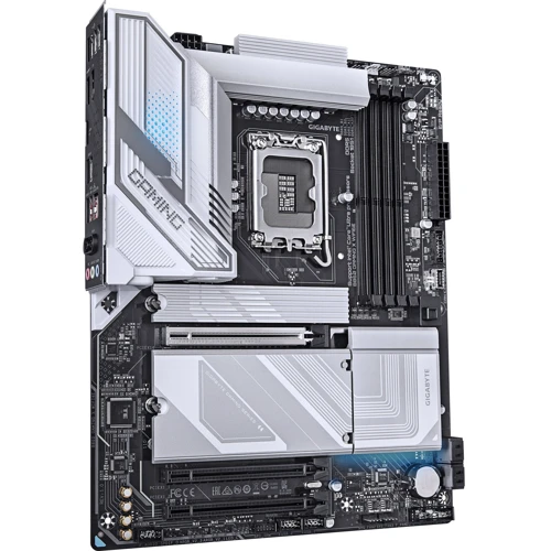 GIGABYTE B860 GAMING X WIFI6E UA: Разъемы на плате USB 3.2 Gen 1, USB 3.2 Gen 2, USB 2.0, SATA 3.0, M.2