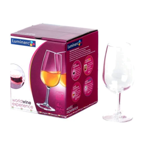 Келих Набір келихів Luminarc World Wine E9323 (4 пр.) (215 мл)