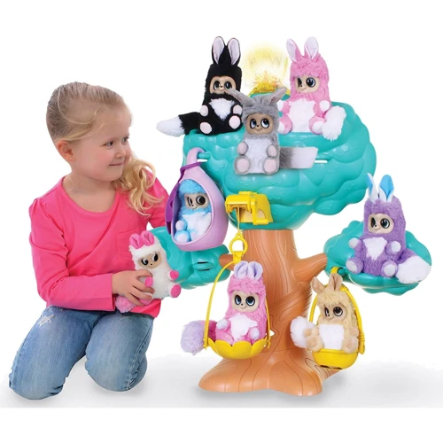 Игровой набор BUSH BABY WORLD - ДЕРЕВО СНОВ (60 см, Ники, с аксессуарами) (2303)