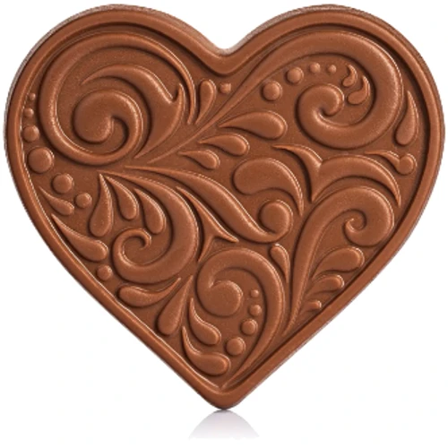Шоколад молочный Laviva Chocolate Milk chocolate "Milk Heart" 33.6 % "Сердце" 80 г (UA-0019): Вес, г 80