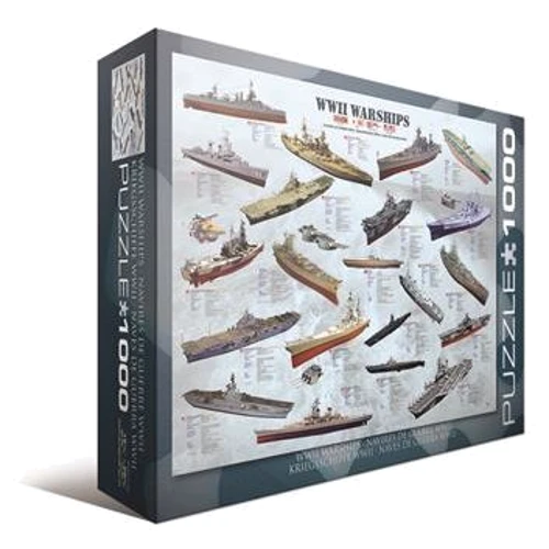 Пазл EuroGraphics "Кораблі 2-й МРОВ війни", 1000 елементів (6000-0133)