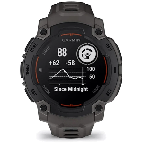 Смарт-часы Garmin Instinct E 45mm Black with Charcoal Band (010-02933-00): Стандарт защиты 10 ATM