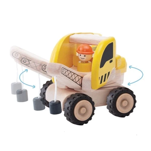 Машинка Wonderworld CITY кран (WW-4009)