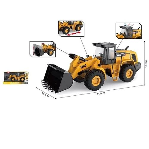 Экскаватор, масштаб 1:10 (WY 1103 A): Производитель Noname