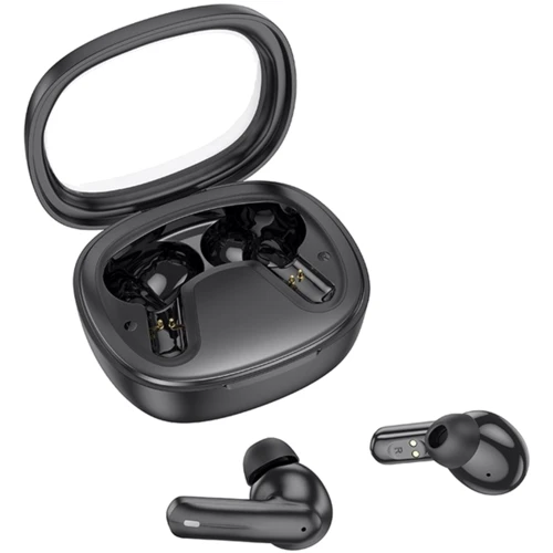 Наушники Hoco EQ6 Shadow Black: Тип конструкции вакуумные