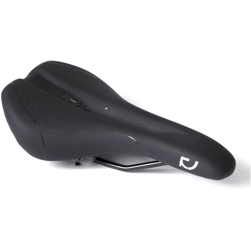 Седло Green Cycle Active Air 150, стальные рейлы, черное (SAD-23-64): Анатомическая выемка Есть