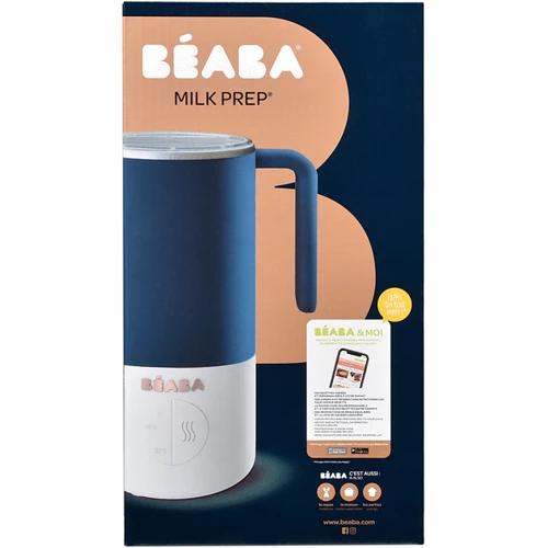 Миксер-подогреватель напитков Beaba Milk Prep для детей синий (911693) фото 13