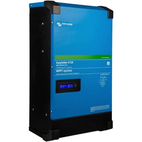 Инвертор гибридный Victron Energy EasySolar-II 48/5000/70-50 250/100 GX (5 кВА/4 кВт, 1 фаза, 1 MPPT): Тип Гибридный