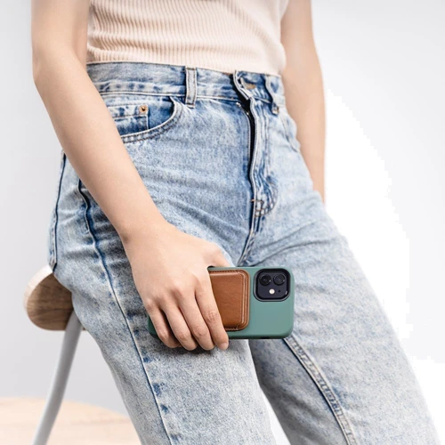 Чехол для iPhone Switcheasy MagWallet Saddle Brown (GS-103-168-229-146) for iPhone 12/13 Series фото 9