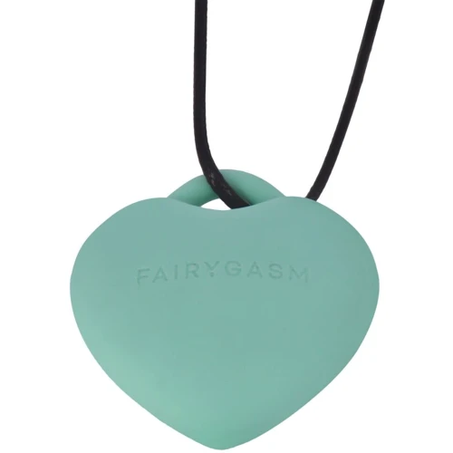 Мини-вибратор FairyGasm PleasureStone green
