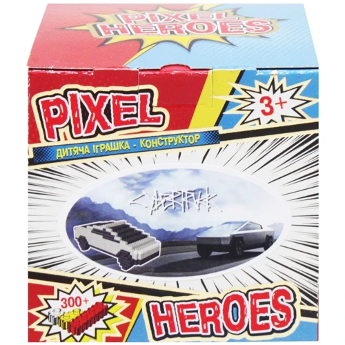 Конструктор VitaToys Pixel Heroes Тесла кибертрак, 620 деталей (VTK 0023)