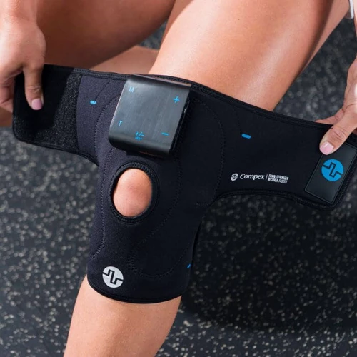 Бандаж Compex TENS/HEAT коленный для восстановления (INTL-CX182KW01): Производитель Compex