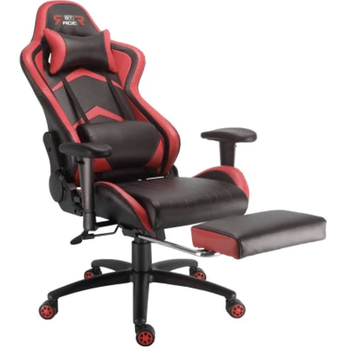 Кресло GT Racer X-2534-F Black/Red фото 3