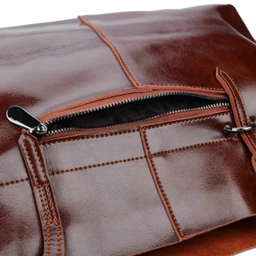 Женская сумка тоут Borsa Leather коричневая (10th581-brown): Тип Сумки