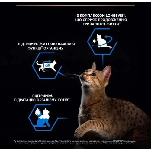 Влажный корм ProPlan Sterilised Senior 7+ для кастрированных котов с индейкой 26х75 г (8445290184061) фото 7