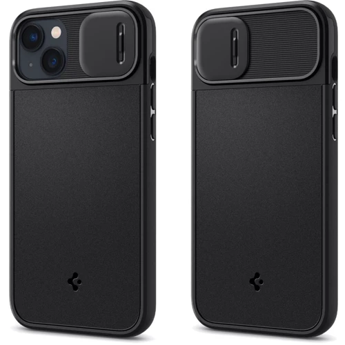 Чохол для iPhone Spigen Optik Armor MagFit Black (ACS05070) для iPhone 14: Колір черный
