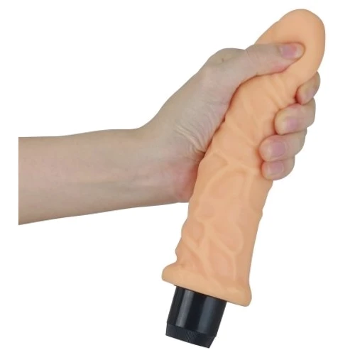 Реалистичный вибратор LoveToy Real Feel Cyberskin Vibrator 3 Flesh 8,5 "